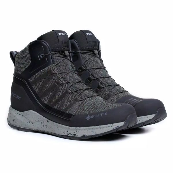 Chaussures Moto TCX Speedtrek Gore-Tex Green Grey