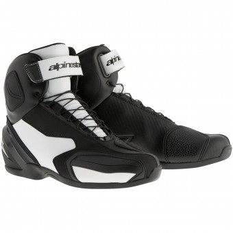 Chaussures Moto Alpinestars SP-1 Boot Black White Chaussures Moto Alpinestars SP-1 Boot Black White