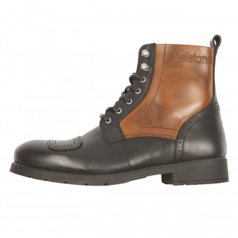 Chaussures Moto Helstons Travel Leather Black Tan Chaussures Moto Helstons Travel Leather Black Tan