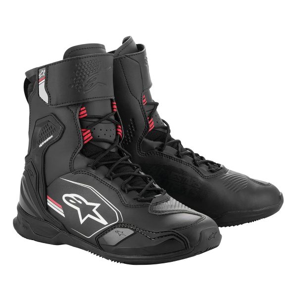 Demi-bottes Alpinestars Superfaster Black Grey Bright Red Demi-bottes Alpinestars Superfaster Black Grey Bright Red