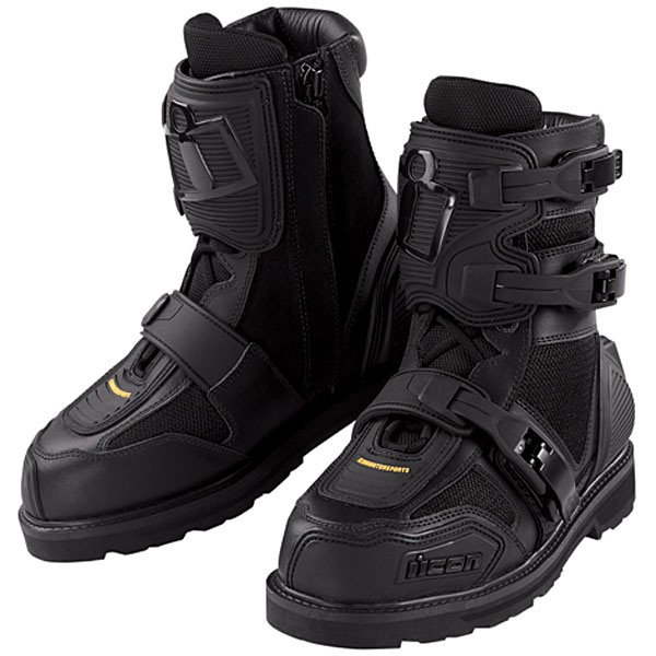 Chaussures Moto ICON Field Armor Black