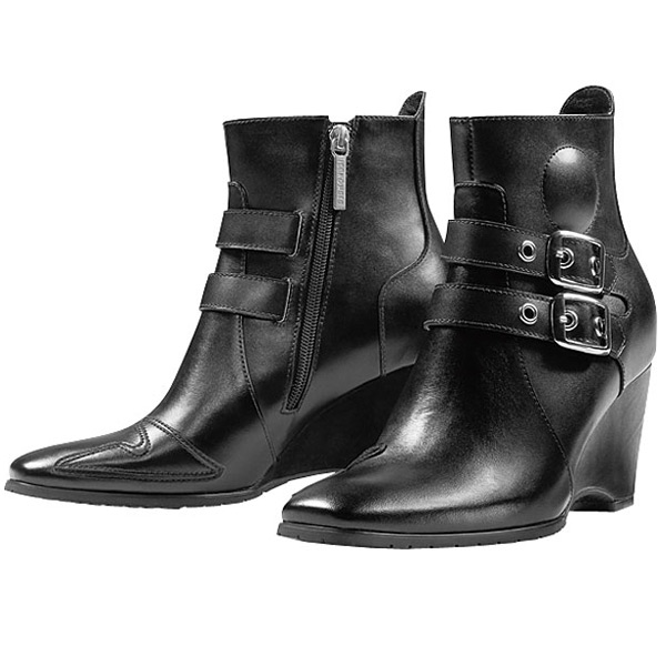 Chaussures Moto ICON Hella Black Shoes