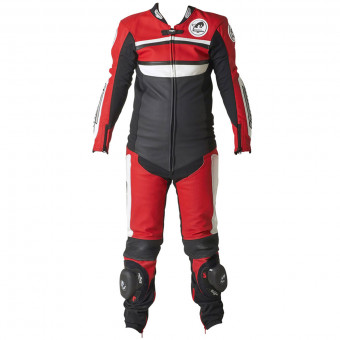 Combinaison Moto Cuir Furygan Combi Junior Evo Black Red White