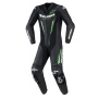 Combinaison Moto Cuir Alpinestars GP Force V2 Leather Suit 1PC Black Green