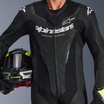 Alpinestars GP Force V2 Leather Suit 1PC Black