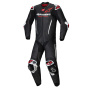 Combinaison Moto Cuir Alpinestars GP-R7 1PC Black White Red Fluo
