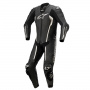 Combinaison Moto Cuir Alpinestars Missile V2 1PC Suit Black White