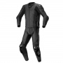 Combinaison Moto Cuir Alpinestars Missile V2 2PC Suit Black Black