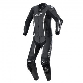 Combinaison Moto Cuir Alpinestars Stella Missile V2 Suit 2PC Black White Combinaison Moto Cuir Alpinestars Stella Missile V2 Suit 2PC Black White