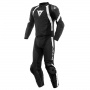 Combinaison Moto Cuir Dainese Avro 4 2 PC Black Matt White