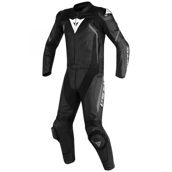 Combinaison Moto Cuir Dainese Avro D2 2PC Black White