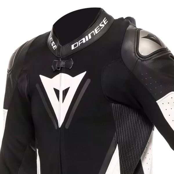 Dainese Demon Sprint 1PC Leather Black White White