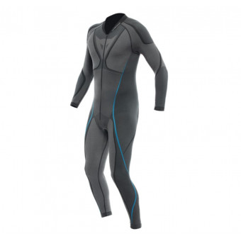 Combinaison Moto Cuir Dainese Dry Suit Black Blue