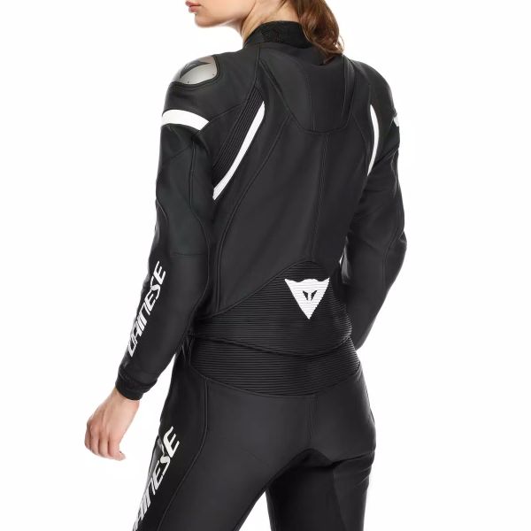 Dainese Fulminea 2PCS Leather Black White