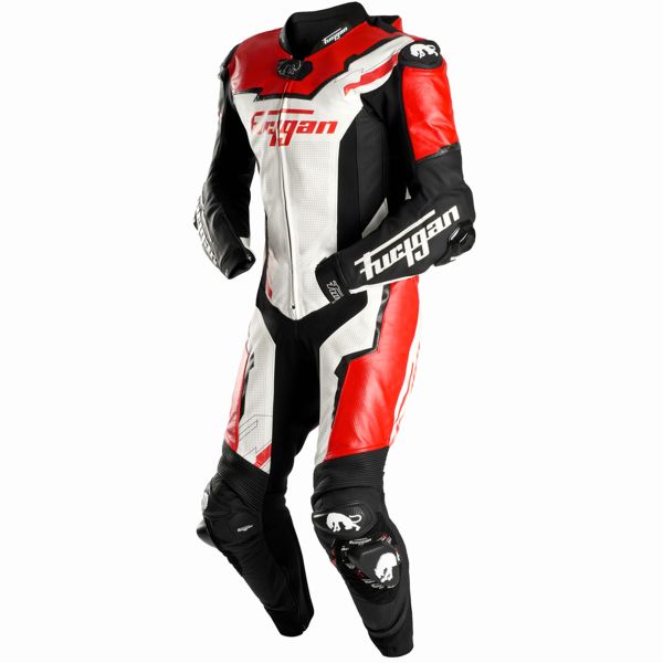 Furygan Eclipse X Kevlar Black Red White