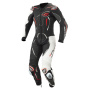 Combinaison Moto Cuir Ixon Demonio Black White Red
