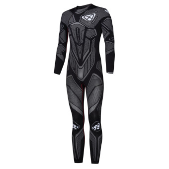 Combinaison Moto Cuir Ixon Underground Black White Combinaison Moto Cuir Ixon Underground Black White