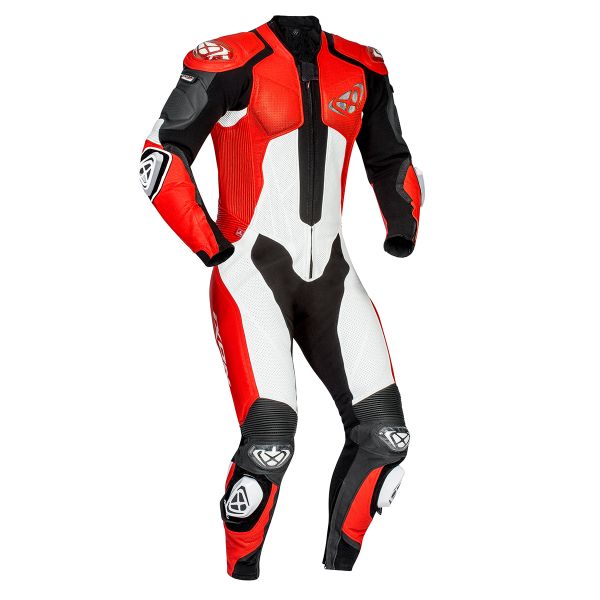 Combinaison Moto Cuir Ixon Vendetta Evo Black Red White Combinaison Moto Cuir Ixon Vendetta Evo Black Red White