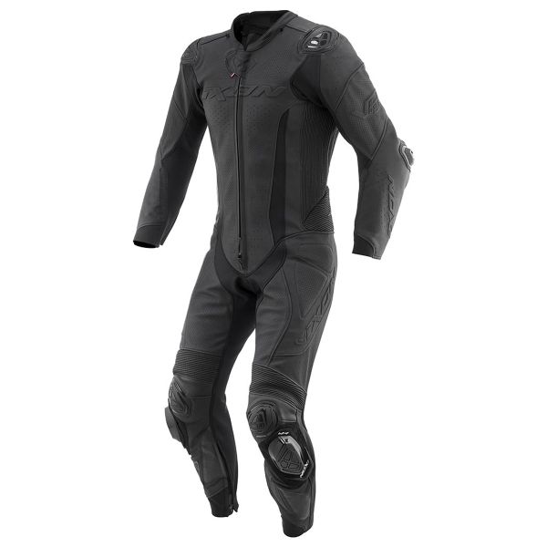Combinaison Moto Cuir Ixon Vortex 3 Black Black Combinaison Moto Cuir Ixon Vortex 3 Black Black