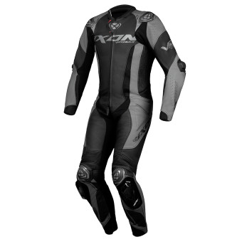 Combinaison Moto Cuir Ixon Vortex 3 Black