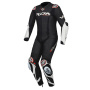 Combinaison Moto Cuir Ixon Vortex 3 Black White