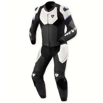 Combinaison Moto Cuir REV'IT Beta 2 Black Light Grey