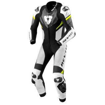 Combinaison Moto Cuir REV'IT Hyperspeed 2 Noir Gris