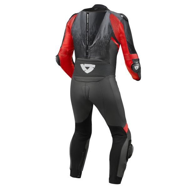 REV'IT Quantum 2 Anthracite Neon Rouge