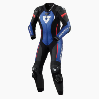 Combinaison Moto Cuir REV'IT Xena 4 Ladies Black Blue 1PC
