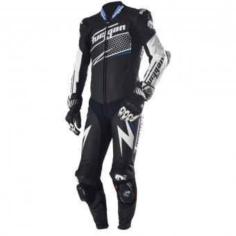 Furygan Full Ride Black White Blue