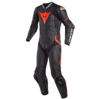 Combinaison Moto Cuir Dainese Laguna Seca 4 1PC Perforated Black Fluo Red Combinaison Moto Cuir Dainese Laguna Seca 4 1PC Perforated Black Fluo Red