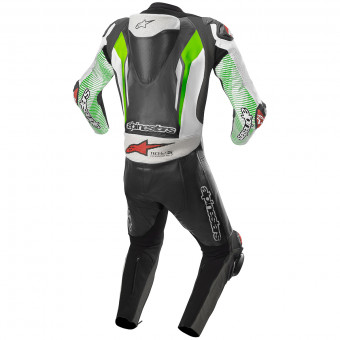 Alpinestars Racing Absolute Tech-Air Compatible Black White Green Fluo