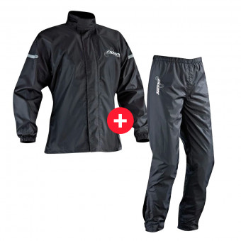 Blousons et vestes de pluie Ixon Compact Lady Black + Compact L Pant Black
