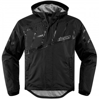 Blousons et vestes de pluie ICON PDX 2 Black Blousons et vestes de pluie ICON PDX 2 Black
