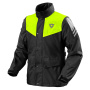 Blousons et vestes de pluie REV'IT Nitric 4 H2O Black Neon Yellow