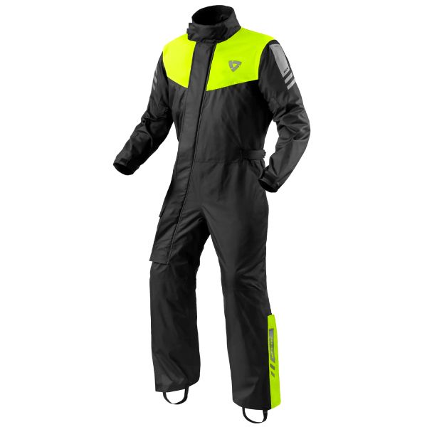 Combinaisons Pluie Moto REV'IT Pacific 4 H2O Black Neon Yellow