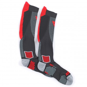 Protection Froid Dainese D-Core High Sock Black Red Protection Froid Dainese D-Core High Sock Black Red