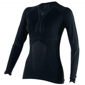 Maillot Froid Dainese D-Core Dry Tee LS Lady Black Anthracite