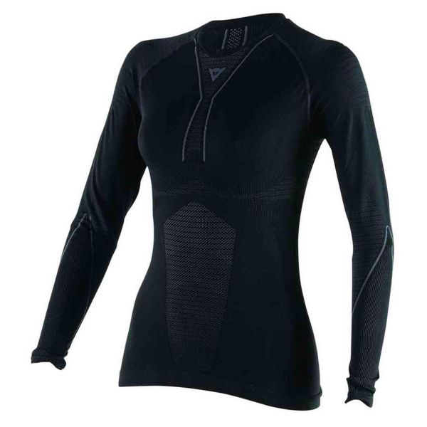 Maillot Froid Dainese D-Core Thermo Tee LS Lady Black Anthracite