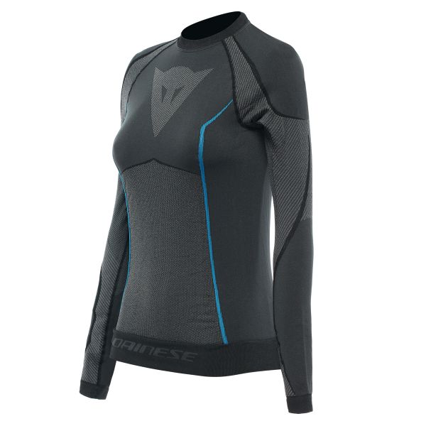 Maillot Froid Dainese Dry LS Lady Black Blue Maillot Froid Dainese Dry LS Lady Black Blue