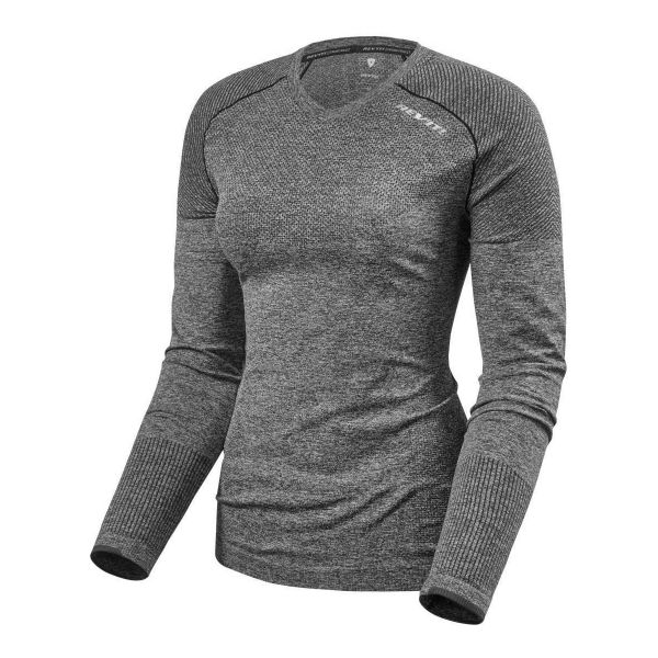 Maillot Froid REV'IT Shirt Airborne LS Ladies D.Gris