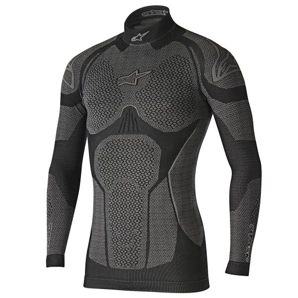 Maillot Froid Alpinestars Ride Tech Top LS Winter Black Grey
