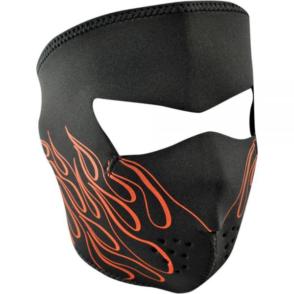 Masque Zanheadgear Orange Flame Masque Zanheadgear Orange Flame