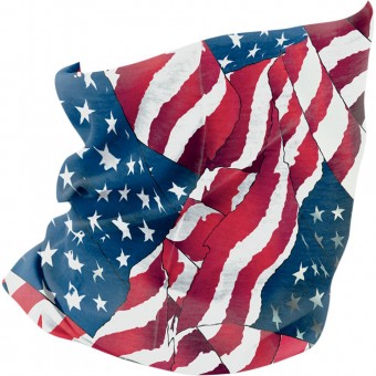 Tours De Cou Moto Zanheadgear Wavy Flag Tours De Cou Moto Zanheadgear Wavy Flag