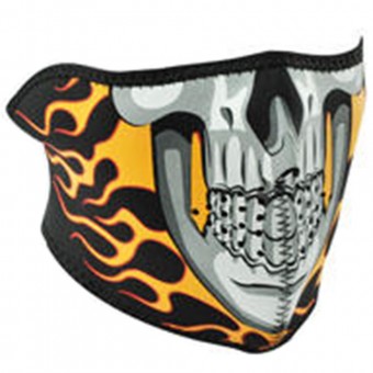 Tours De Cou Moto Zanheadgear Burning Skull Tours De Cou Moto Zanheadgear Burning Skull