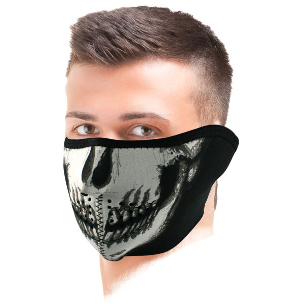 Tours De Cou Moto Zanheadgear Skull Face