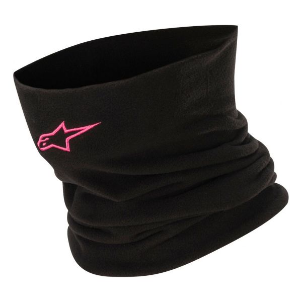 Tours De Cou Moto Alpinestars Neck Warmer Black Fuchsia