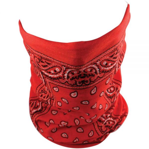 Tours De Cou Moto Zanheadgear Red Paisley Tours De Cou Moto Zanheadgear Red Paisley
