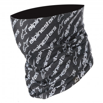 Tours De Cou Moto Alpinestars Linear Neck Tube Black White Tours De Cou Moto Alpinestars Linear Neck Tube Black White
