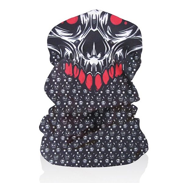 Tours De Cou Moto HARISSON Tube Red Eyes